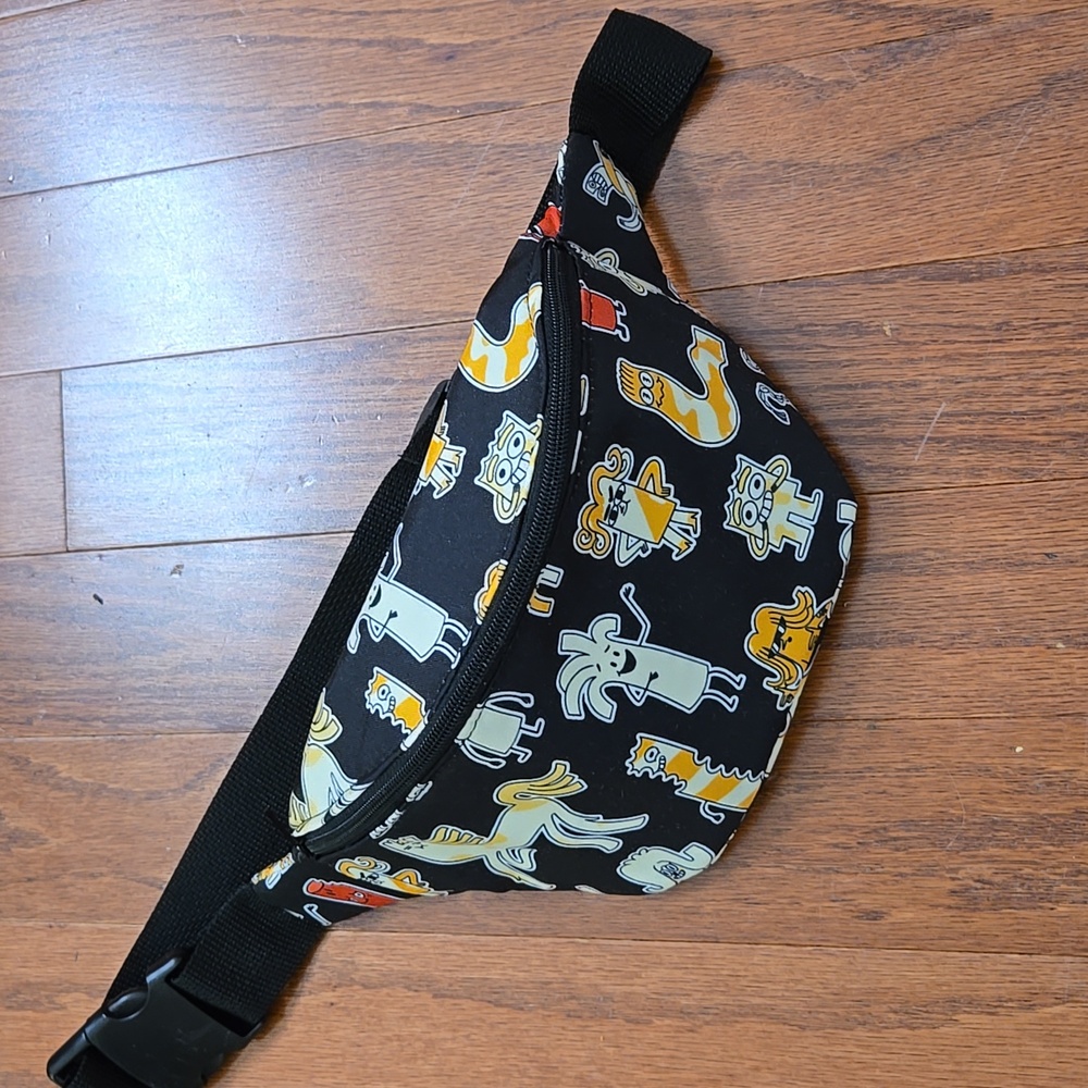 String Cheese Print Insulated Fanny Pack Belt Bag